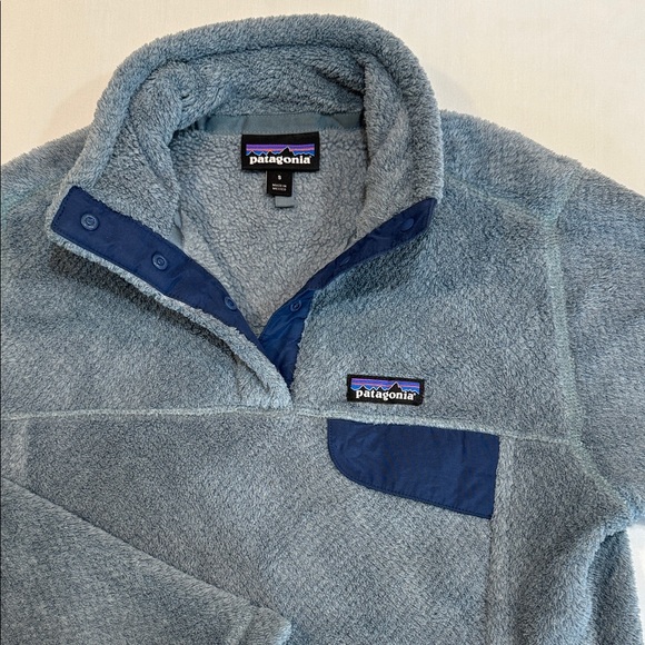 Patagonia Better Sweater 1/4 Zip Fleece Pullover  Blue Gray - Women’s Small - Picture 4 of 11